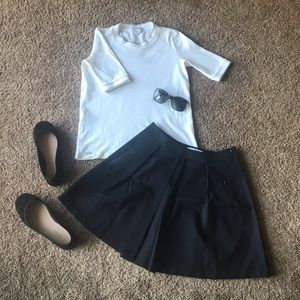 Lacoste navy skirt
